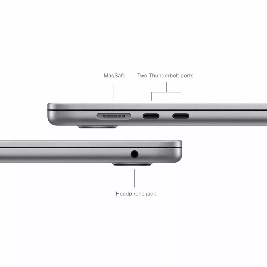 MacBook Air 15.3"  M3 (8C CPU/10C GPU), 16 GB, 512 GB, Space Gray — Image №7