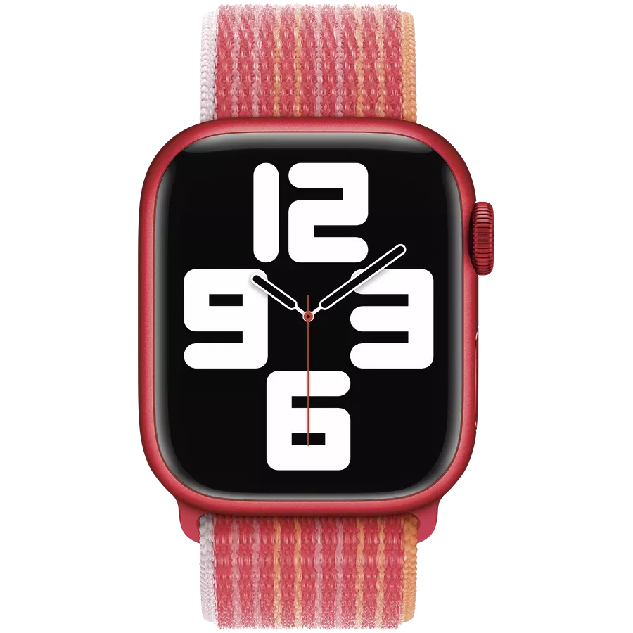 Band APPLE 41mm Sport Loop Sport Loop (PRODUCT)RED for Apple Watch 38/40/41 mm — Image №3
