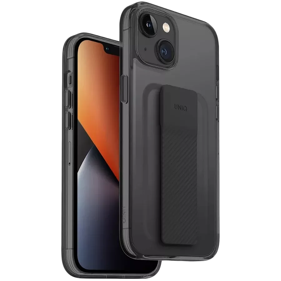 Case UNIQ Heldro Mount  Smoke for iPhone 14 Plus — Image №1