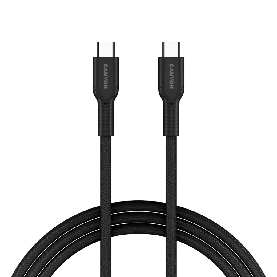 CANYON USB-C Cable, 1 m, Black — Image №4