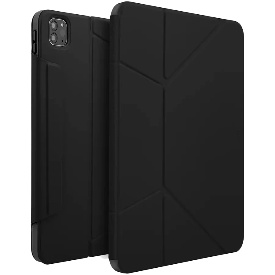 UNIQ Ақылды қақпақ RYZE  Қара for iPad Pro 11-inch (4th generation)/Air (4-ші ұрпақ)/Air (5-ші ұрпақ)/Pro 11 дюймдік (3-ші ұрпақ) — image №1