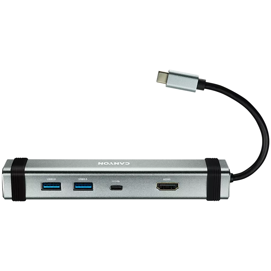 Мультипортова док-станція 4в1 USB Type C DS-3 (CNS-TDS03DG) — Зображення №1