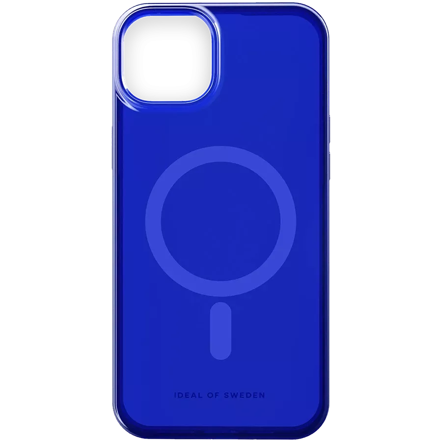 Case IDEAL OF SWEDEN Clear MagSafe with MagSafe Cobalt Blue for iPhone 15 Plus — Image №1