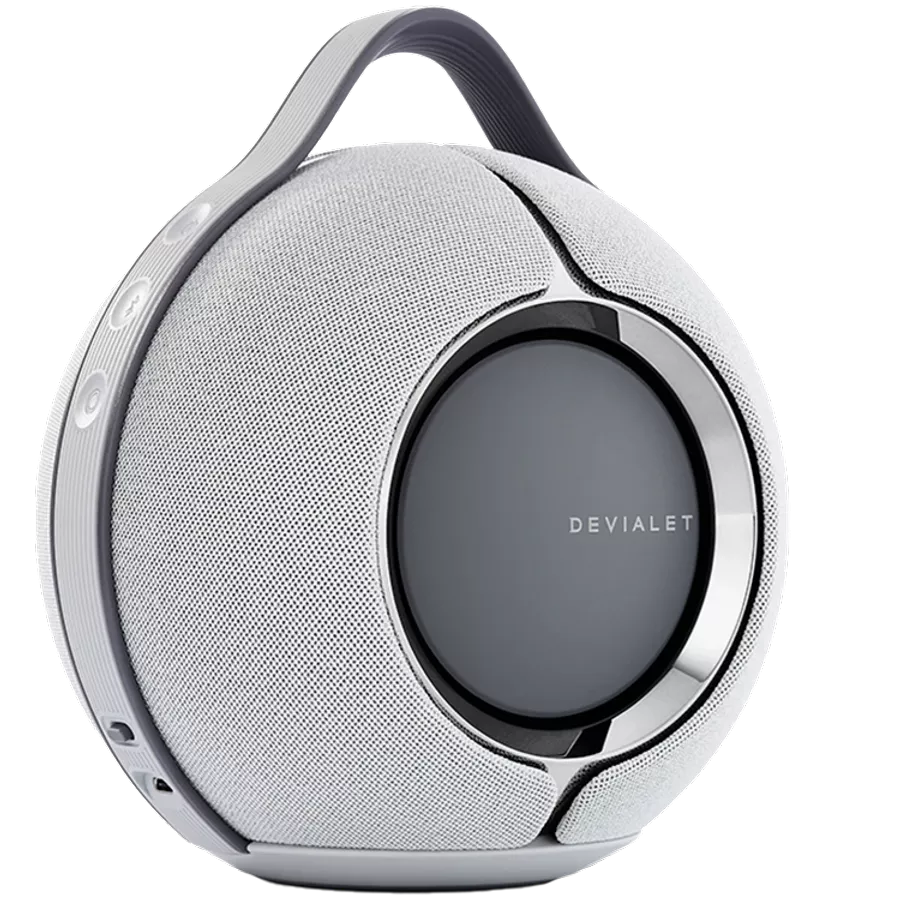 DEVIALET Mania Portable Speaker, Light Gray — Image №2