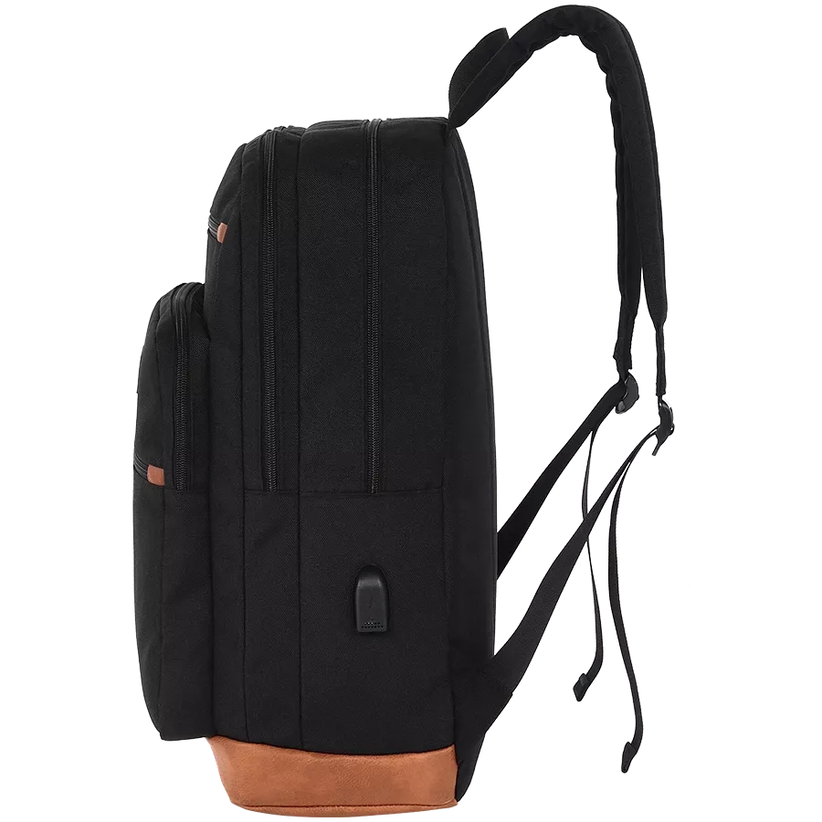 CANYON Рюкзак ноутбуков backpack для 15.6"  Чёрный для MacBook Pro 14/MacBook Pro 15/Ноутбук до 15.6" — Изображение №3