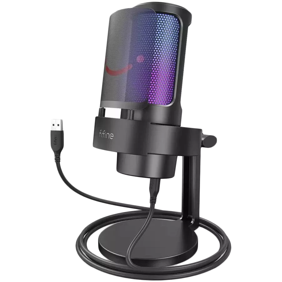 Gaming Microphone FIFINE (20000кГц, -40 дБ, Проводное) Чёрный — Изображение №2