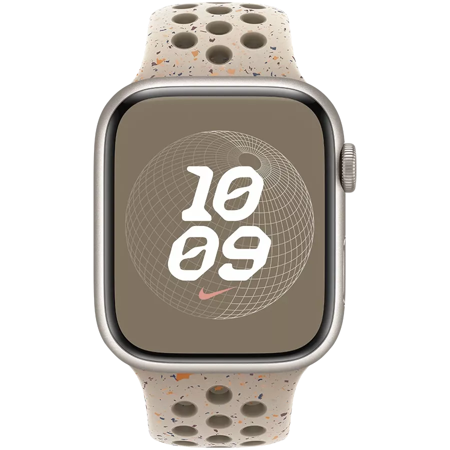 Ремешок APPLE 45мм Nike Sport Band Nike Sport Band Desert Stone для Apple Watch 42/44/45/49 mm — Изображение №3