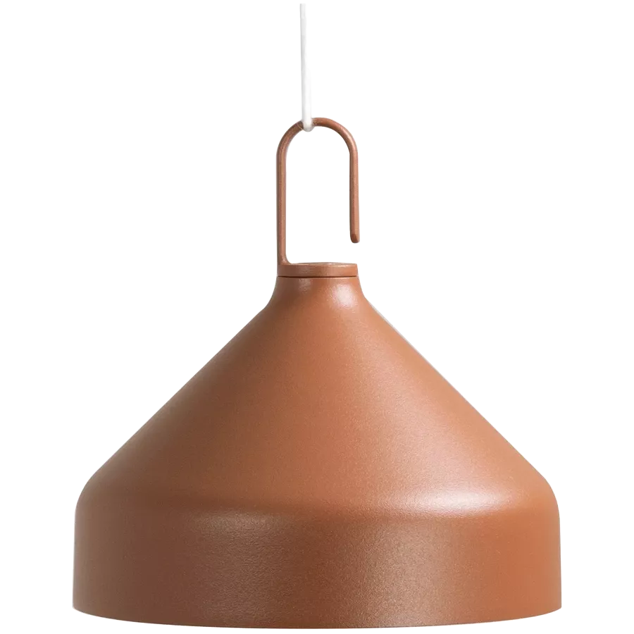 ZAFFERANO AMELIE HANGING LAMP 120x120mm. PAINTED EARTH 3.0W LED 95-130lm. — Image №1