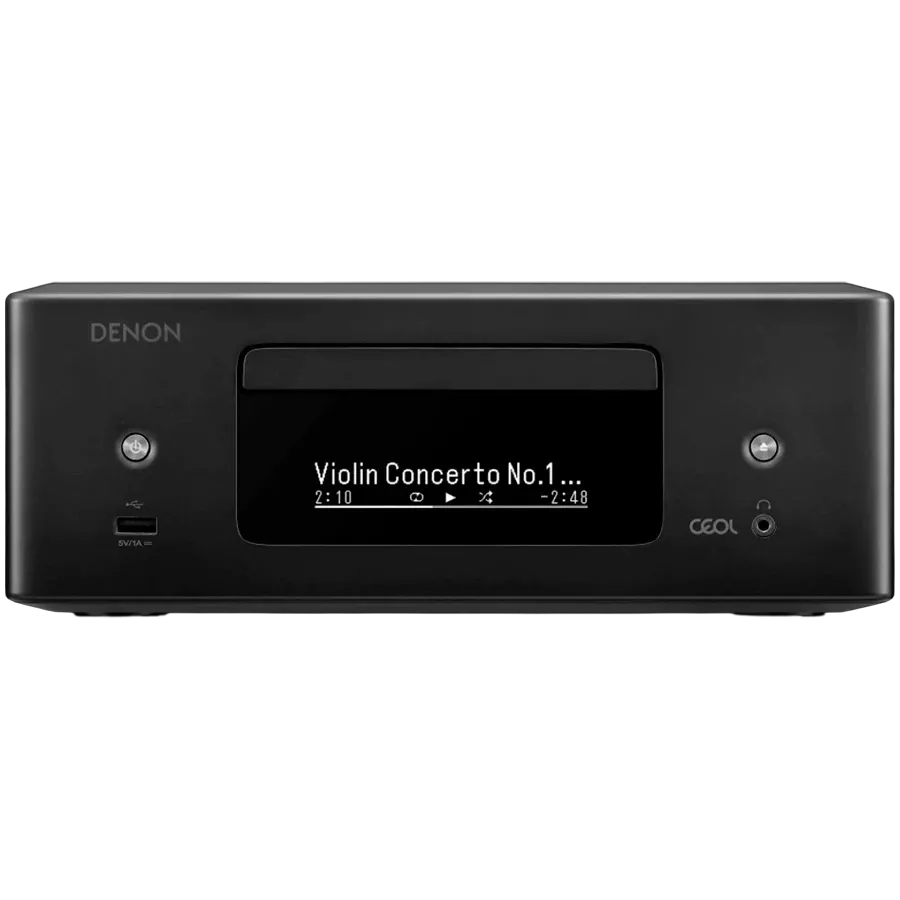 DENON Аудиосистема RCDN12DABBKE2, Чёрный — Изображение №1