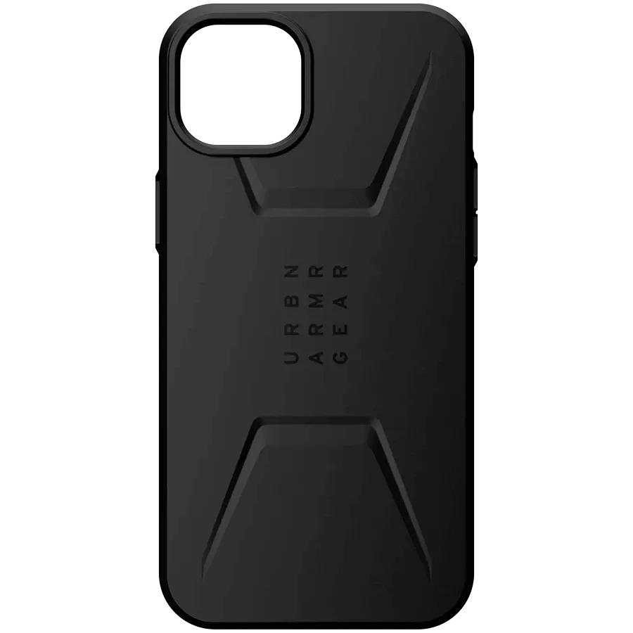 Чехол UAG Civilian с MagSafe для iPhone 14 Plus, Чёрный — image №3