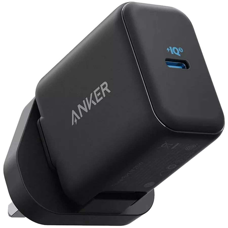 ANKER Προσαρμογέας ρεύματος USB-C, 25 βατ, Μαύρος — Εικών №1