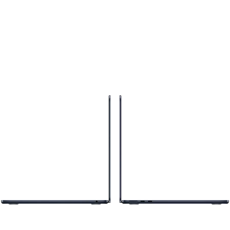 MacBook Air 13.6"  Apple M3 (8C CPU/10C GPU), 16 GB, 512 GB, Midnight, EN Keyboard — სურათი №3