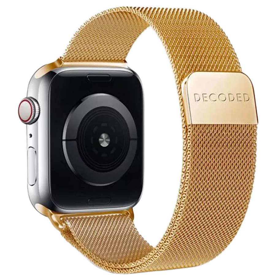 DECODED Band Extension Milan Traction Strap Χρυσός Για Apple Watch 41 mm — Εικών №1
