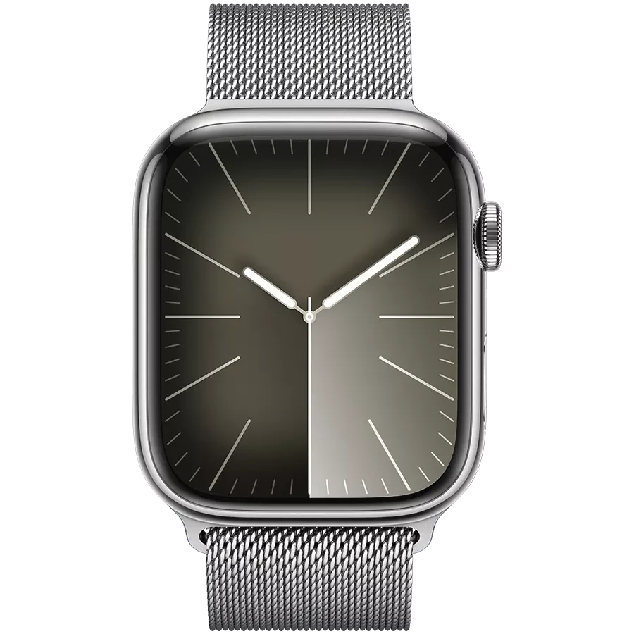 Band APPLE 45mm Milanese Loop Milanese Loop Silver for Apple Watch 42/44/45/49 mm — Image №3