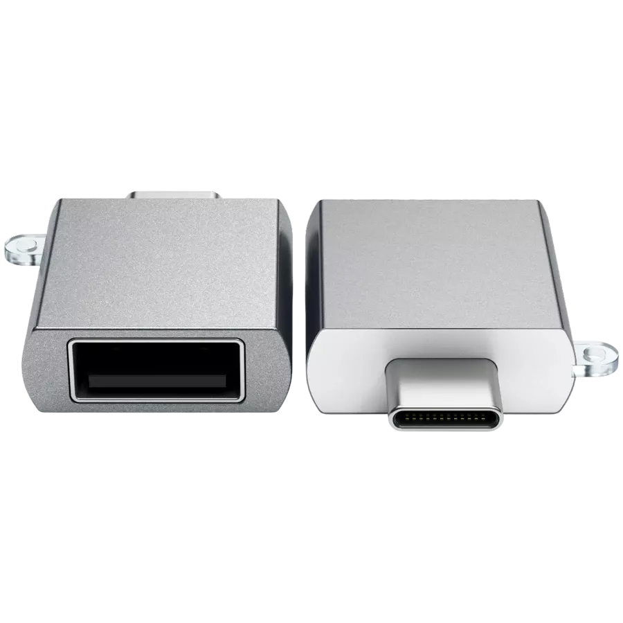 Адаптер Satechi Type-C USB Adapter Space Gray — Изображение №4