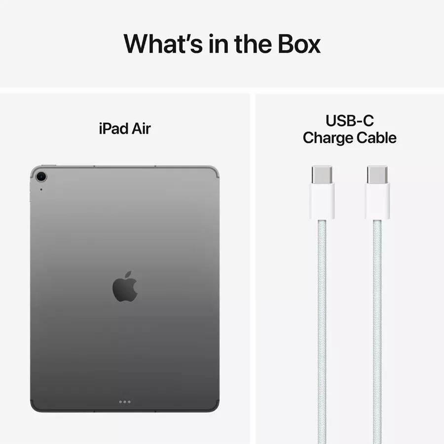 Apple iPad Air 13 (M3), 1 TB, Wi-Fi+4G, 2025, Space Gray — Image №9
