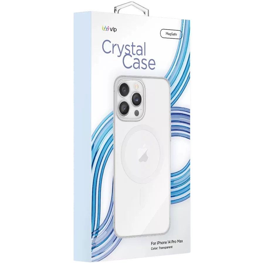 VLP Чехол Crystal case с MagSafe Прозрачный для iPhone 14 Pro Max — image №2