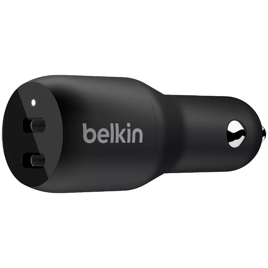 Car Adapter BELKIN 2*USB-C, 36 W — Image №1