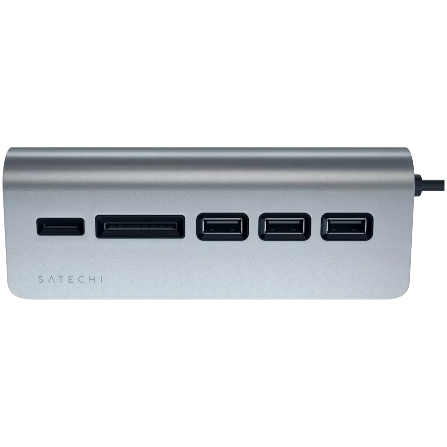 SATECHI  USB-C Combo Hub  USB Hub  Մոխրագույն — image №3