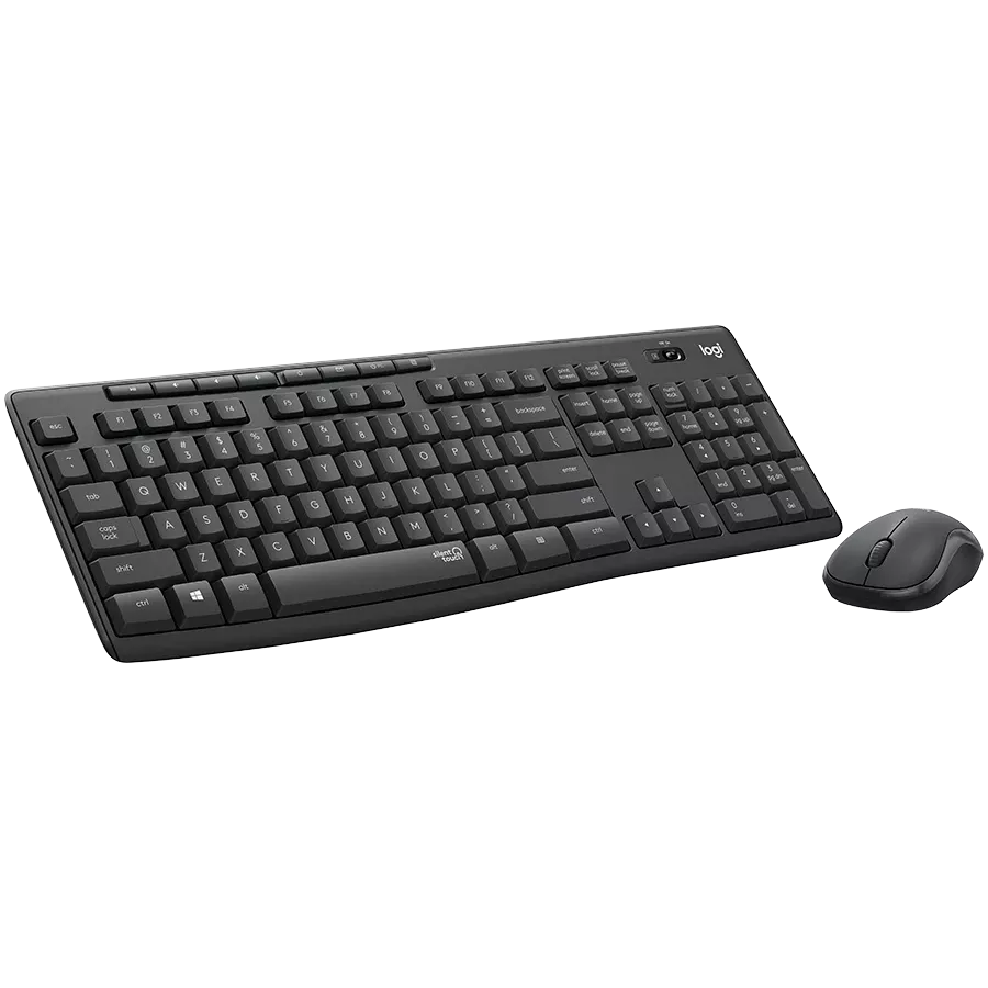 LOGITECH MK295 Silent Πληκτρολόγιο, Ασύρματο, Γραφίτης, Διεθνή Αγγλικά — Εικών №3