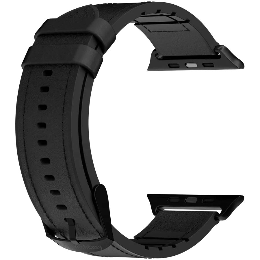 Band SWITCHEASY Hybrid Band for Apple Watch  38/40 mm Hybrid  Band Սև for Apple Watch 38/40/41 mm — image №2