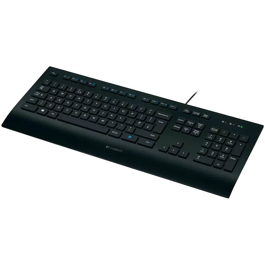 LOGITECH K280e Πληκτρολόγιο, Ενσύρματο, Μαύρος, Ρωσικά — Εικών №2
