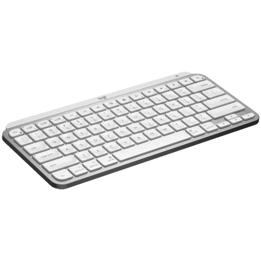 LOGITECH (CIS) MX Keys Mini Keyboard, Wireless, Pale Grey, RU — Image №3