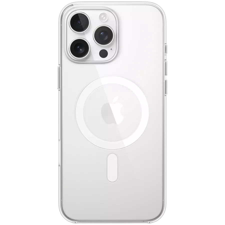 APPLE Case Clear Case with MagSafe with MagSafe, Clear for iPhone 16 Pro Max — Image №1