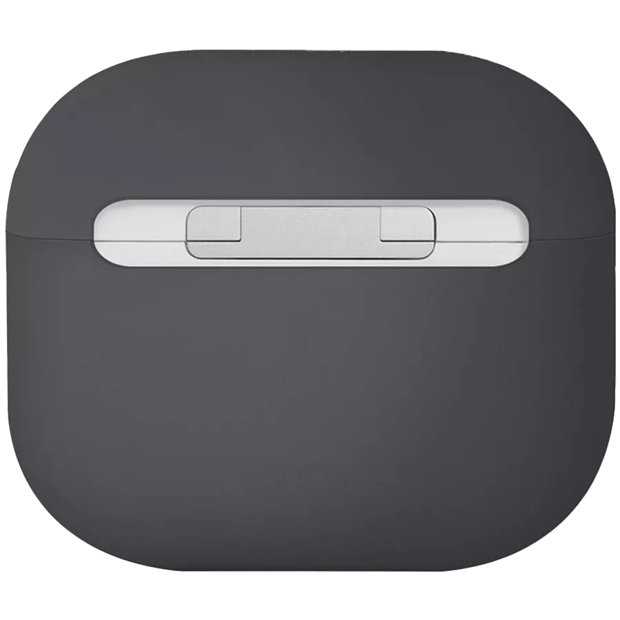 Case UNIQ LINO Liquid  Dark Gray for AirPods (Gen3) — Image №2
