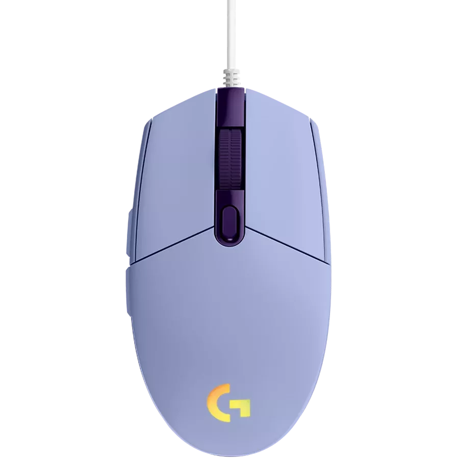 Миша LOGITECH G102 Lightsync USB Lilac (L910-005854) — Зображення №1