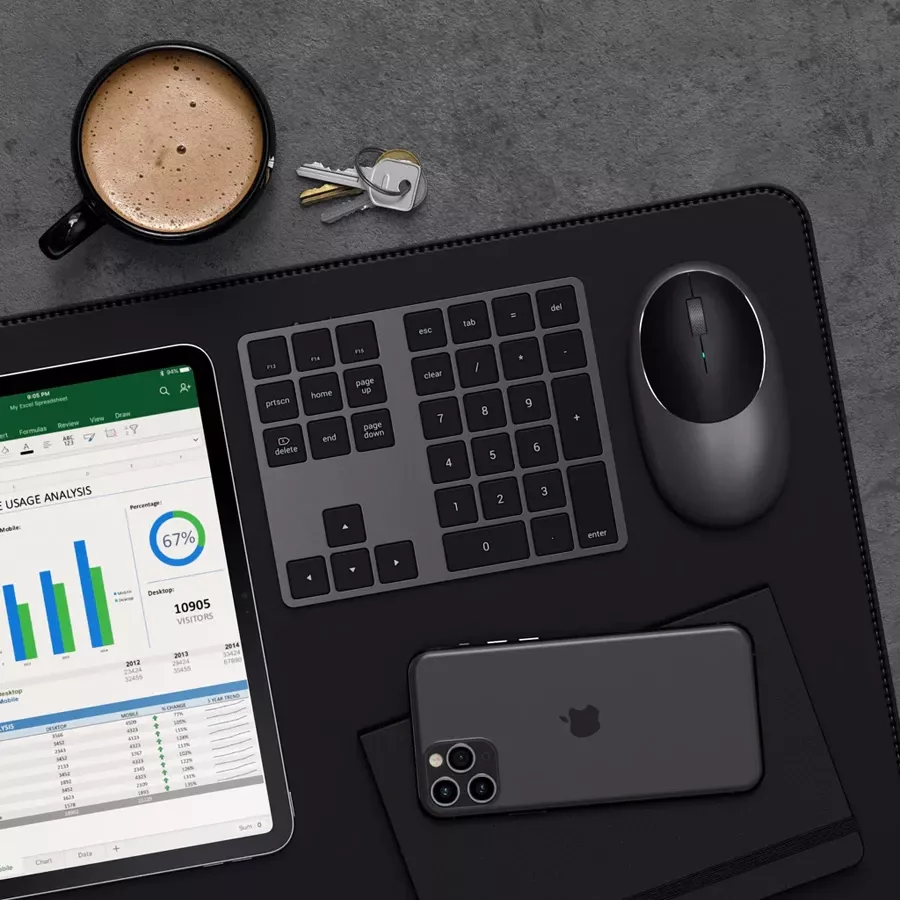 Keypad SATECHI Bluetooth, Space Gray, Keys 34 — Image №5