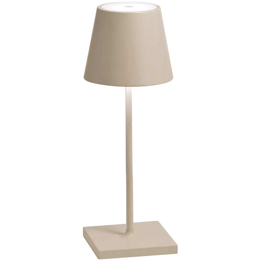 ZAFFERANO POLDINA MINI PRO TABLE LAMP 111x300mm. SAND 2.2W LED 183/203lm. — Image №1 ZAFFERANO POLDINA MINI PRO TABLE LAMP 111x300mm. SAND 2.2W LED 183/203lm. — Image №1