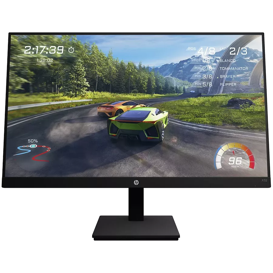 HP INC X32 Monitor LED (31.5", 2560x1440, IPS) Μαύρος — Εικών №1
