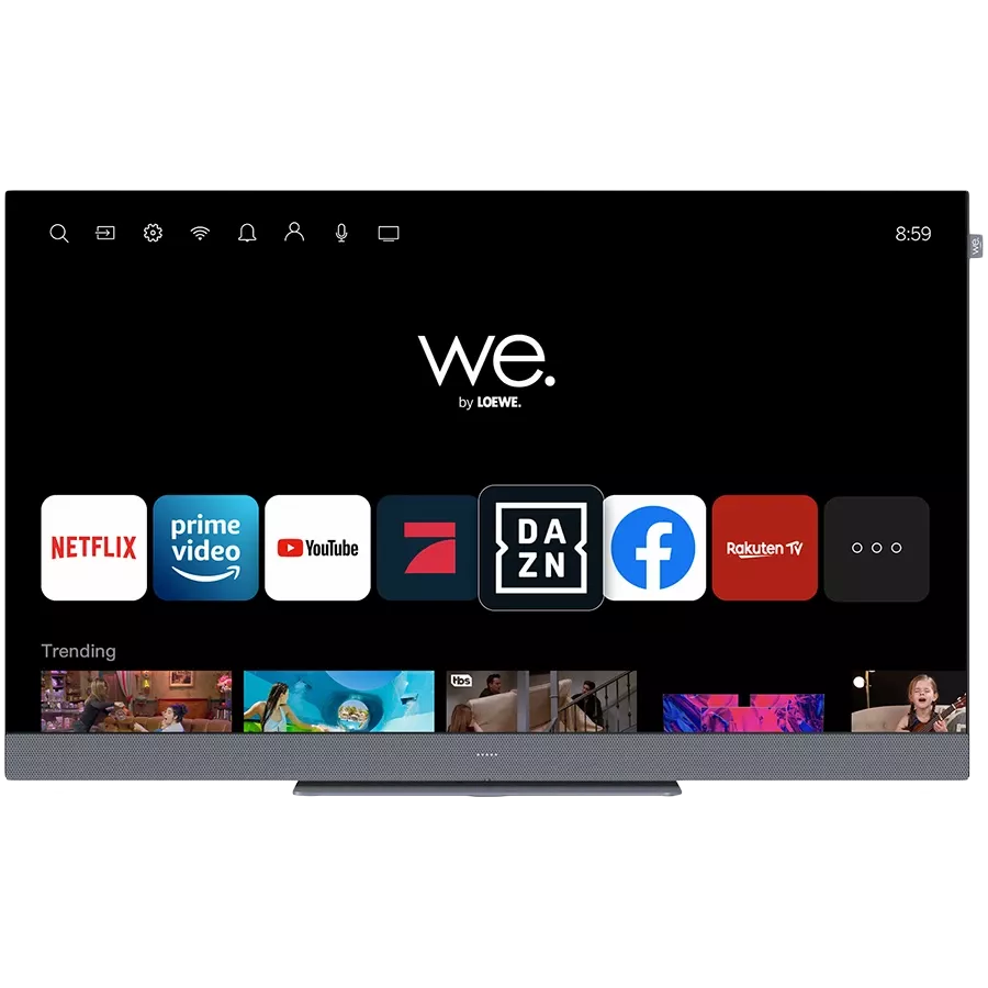 Смарт ТВ WE BY LOEWE WE. SEE, ЖК, 43", UHD, Грозовое небо — image №2