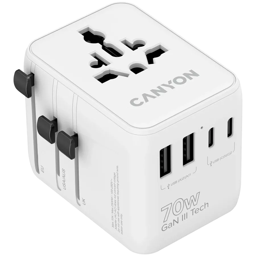 CANYON OnTour 70 Power Adapter, 70 W, White — Image №1