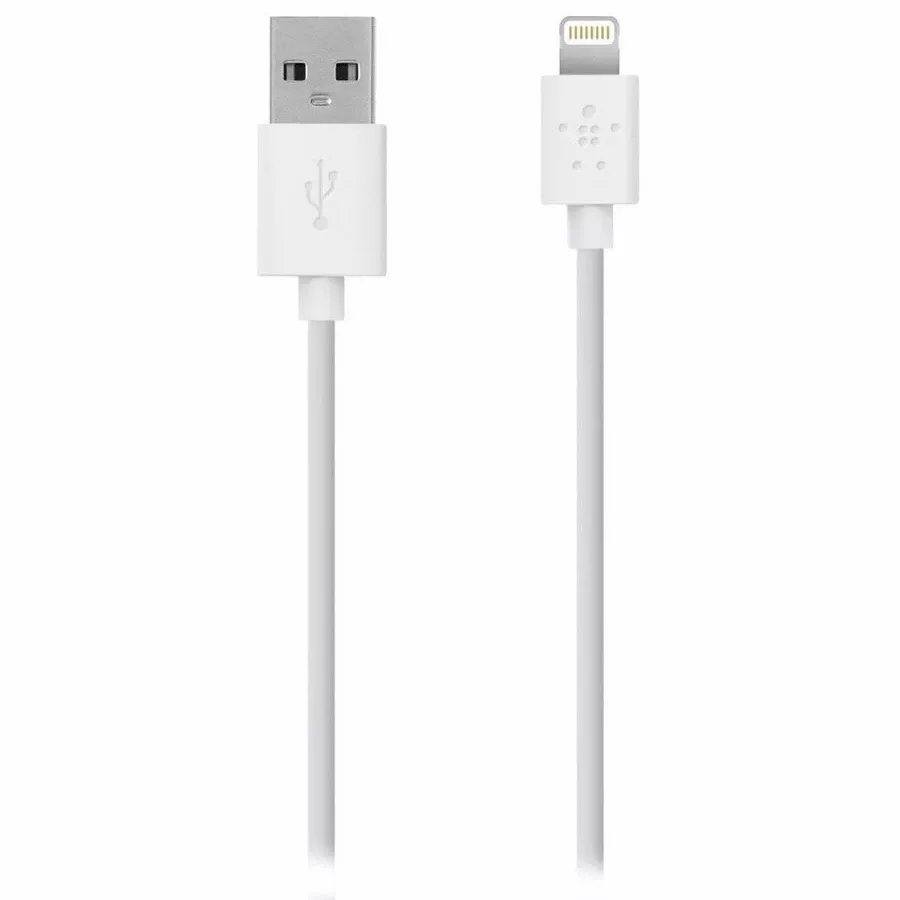 BELKIN Καλώδιο USB σε Lightning, 2 μετρητής, Λευκό — Εικών №1