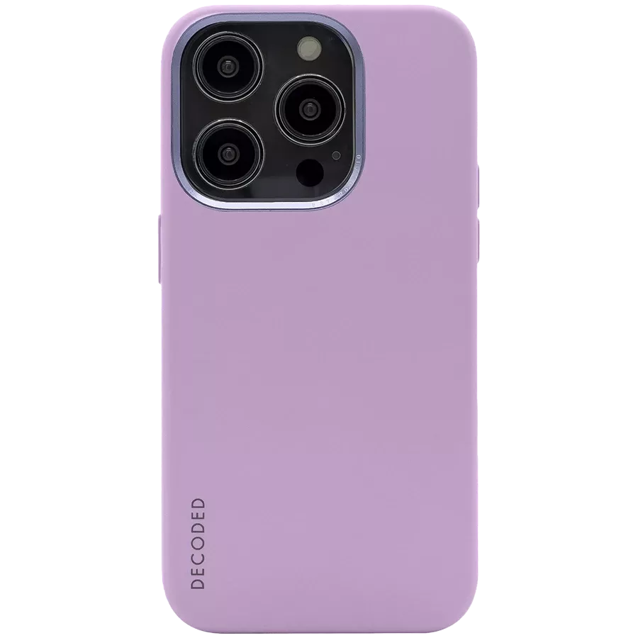 DECODED Θήκη ANTIMICROBIAL SILICONE CASE με MagSafe, Λεβάντα for iPhone 14 Pro — Εικών №1
