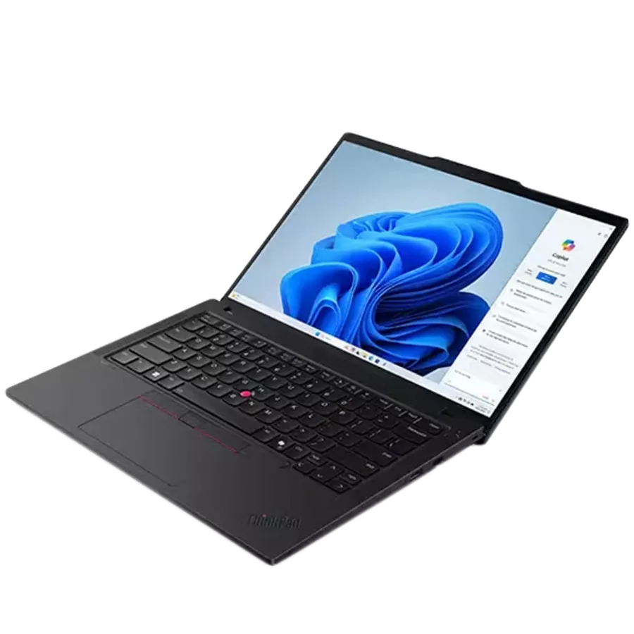 Φορητός LENOVO ThinkPad T14 Gen 5 14" (1920x1200 60Hz), Core Ultra 7 155U, 16 γιγαμπάιτε, Graphics, Μαύρος, 512 γιγαμπάιτε — Εικών №3 Φορητός LENOVO ThinkPad T14 Gen 5 14" (1920x1200 60Hz), Core Ultra 7 155U, 16 γιγαμπάιτε, Graphics, Μαύρος, 512 γιγαμπάιτε — Εικών №3