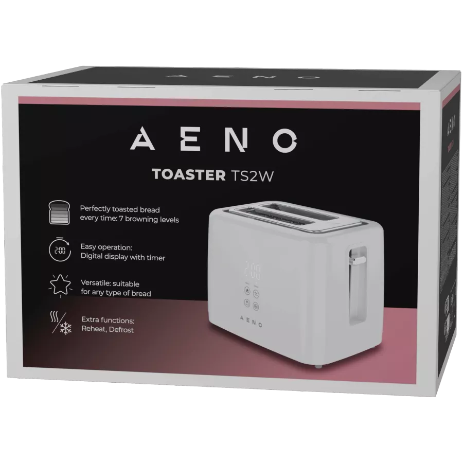 AENO Toaster TS2, Λευκό — Εικών №7 AENO Toaster TS2, Λευκό — Εικών №7