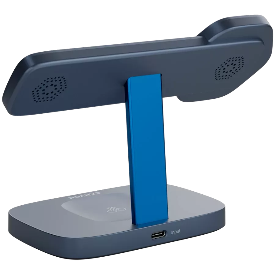 CANYON WCS-310 Ασύρματος φορτιστής, 24 βατ, Dark Grey/Blue — Εικών №4