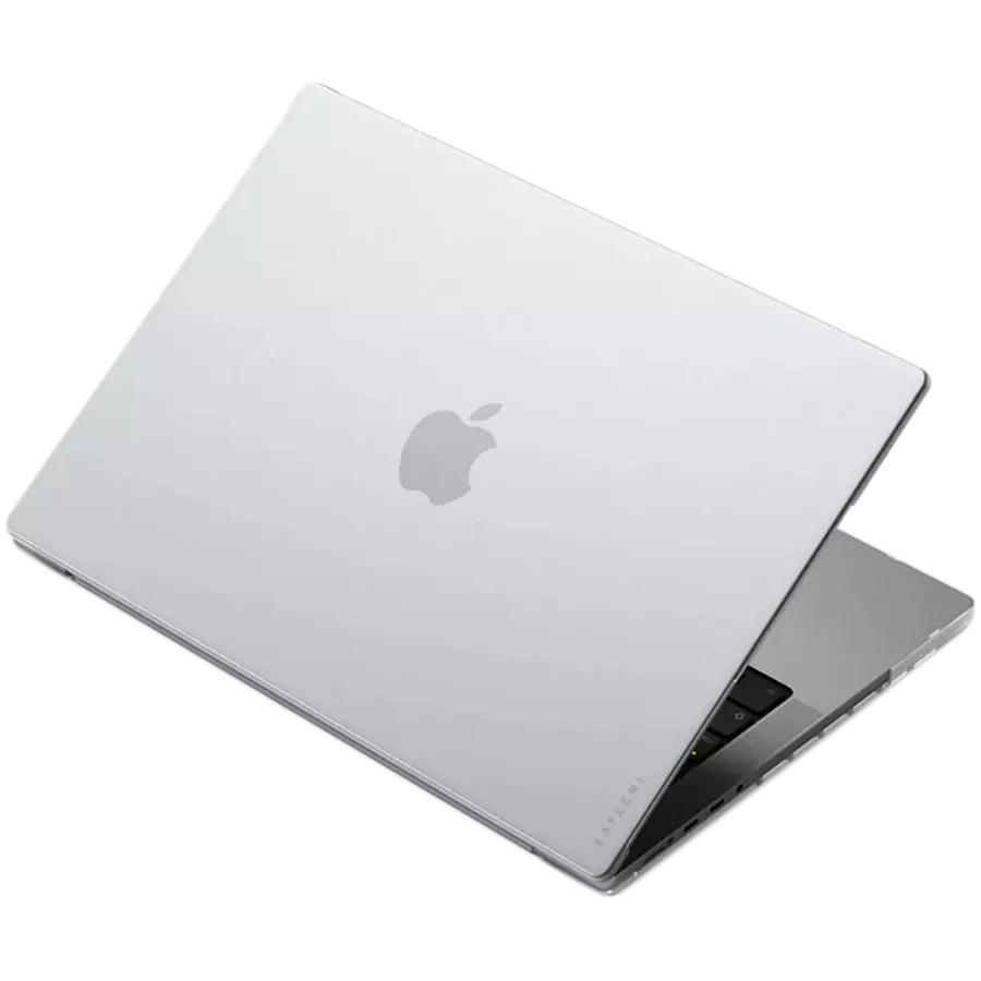 SATECHI Shell Case Eco Hardshell  Transparent for MacBook Pro 14 — Image №2