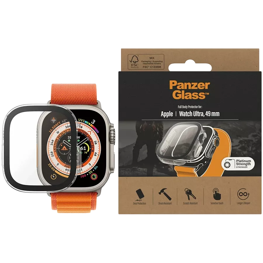 Safety Glass PANZERGLASS for Apple Watch 49 mm — Image №3