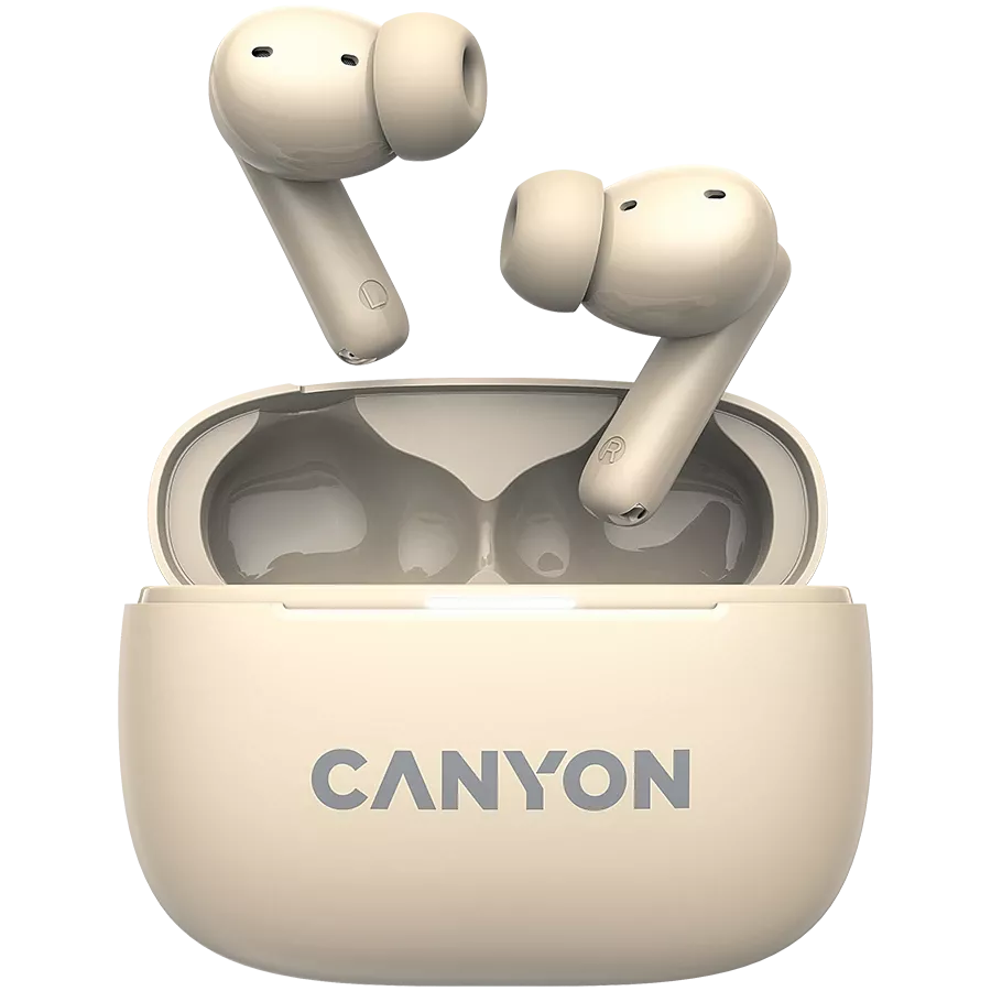 CANYON TWS-10 {Бездротове} Гарнітура, Бежевий — Зображення №1