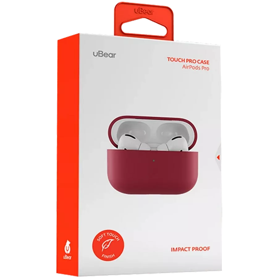 UBEAR Чехол Touch Pro  Тёмный пурпур для AirPods Pro — image №4