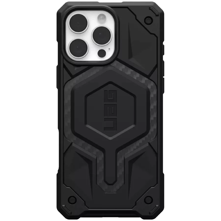 Защитный чехол UAG Monarch Pro MagSafe с MagSafe Углеволокно для iPhone 16 Pro Max — Изображение №1