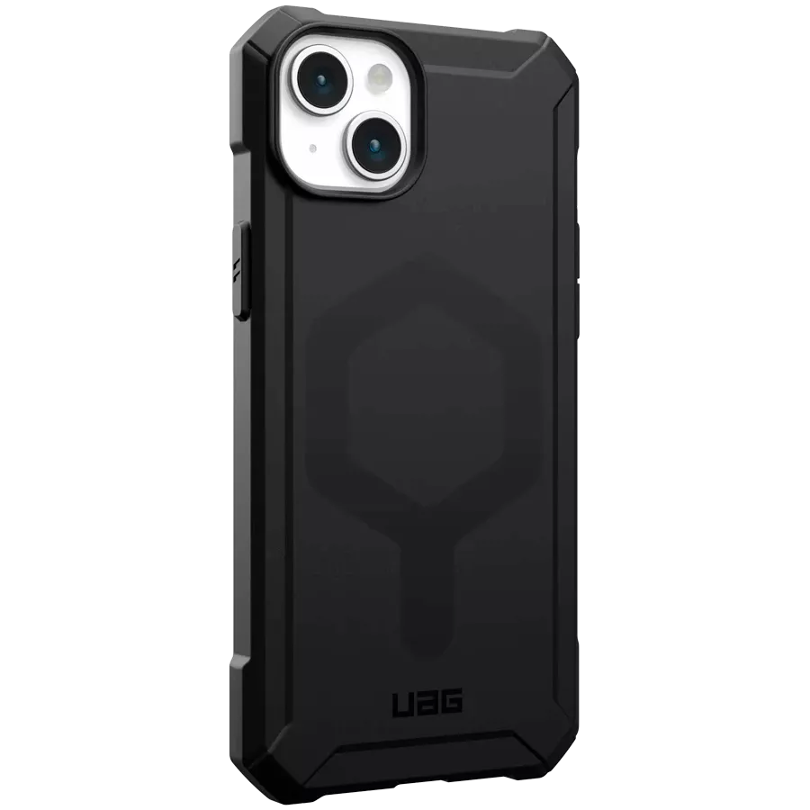 Чохол UAG з Magsafe для Apple iPhone 15 Plus Essential Armor, Black (114307114040) — Зображення №3