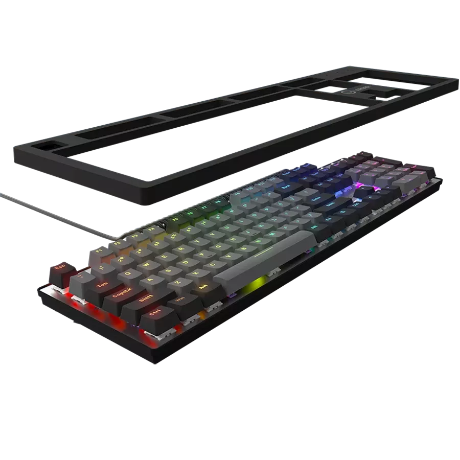 LORGAR Azar 514 Игровая клавиатура, Проводная, Чёрный, Английский — Изображение №6