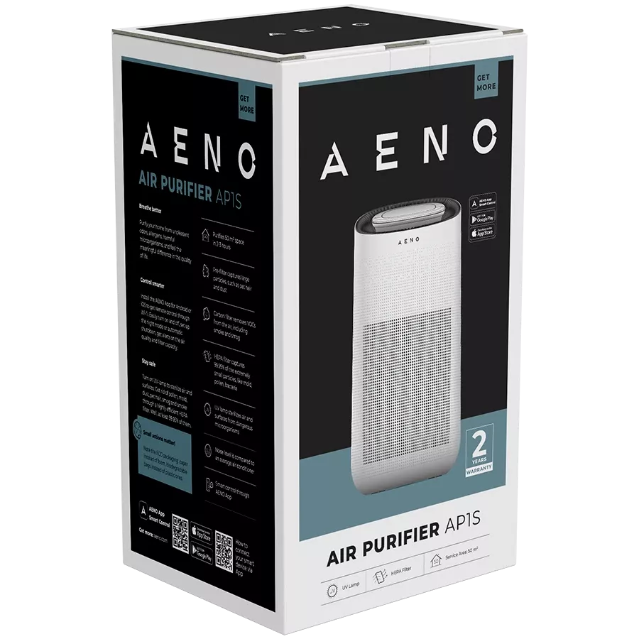 AENO AP1S Air Purifiers Белый — image №6