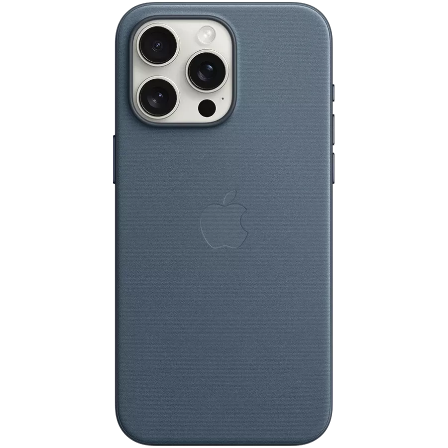 Case APPLE FineWoven Case with MagSafe Pacific Blue for iPhone 15 Pro Max — Image №1