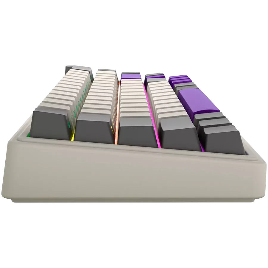 LORGAR KBP70MW Gaming Keyboard, Wireless, Beige, EN — Image №4